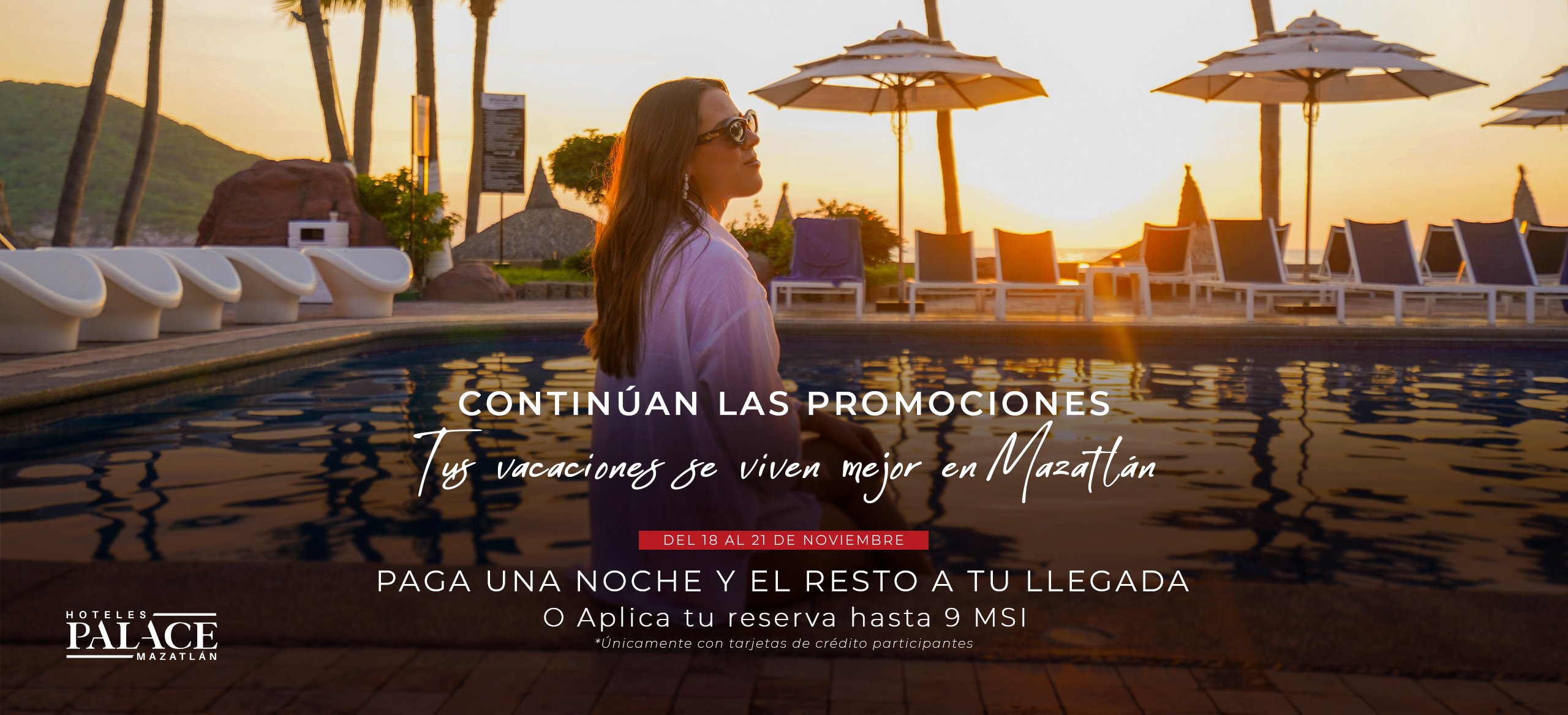 Alberca del hotel frente al mar