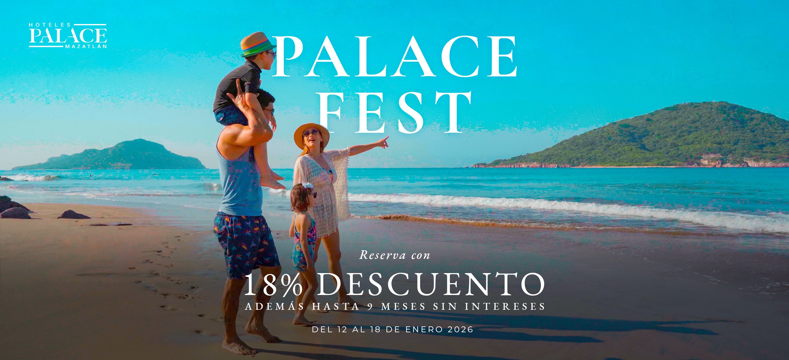 Alberca del hotel frente al mar